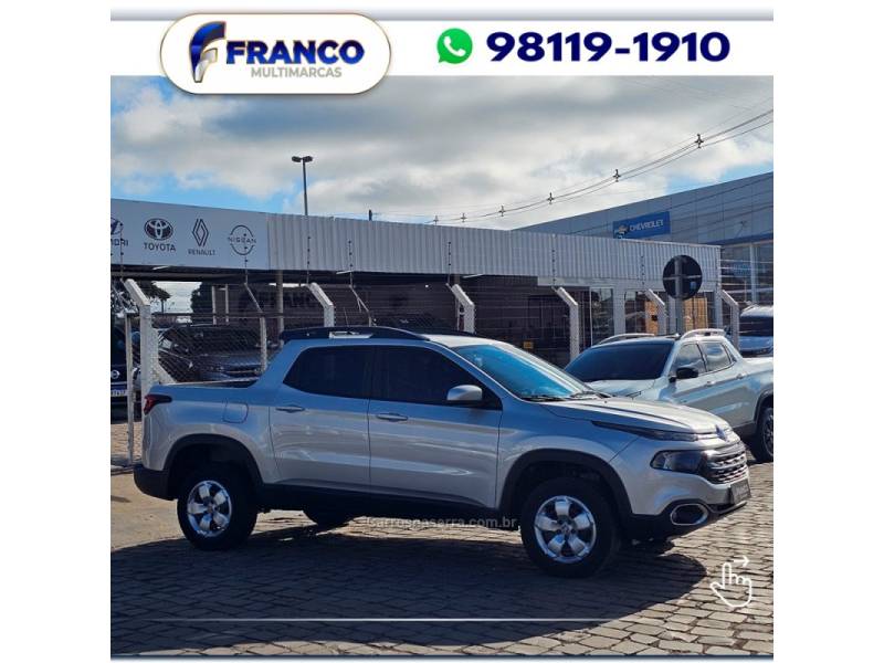 FIAT - TORO - 2016/2017 - Prata - Sob Consulta