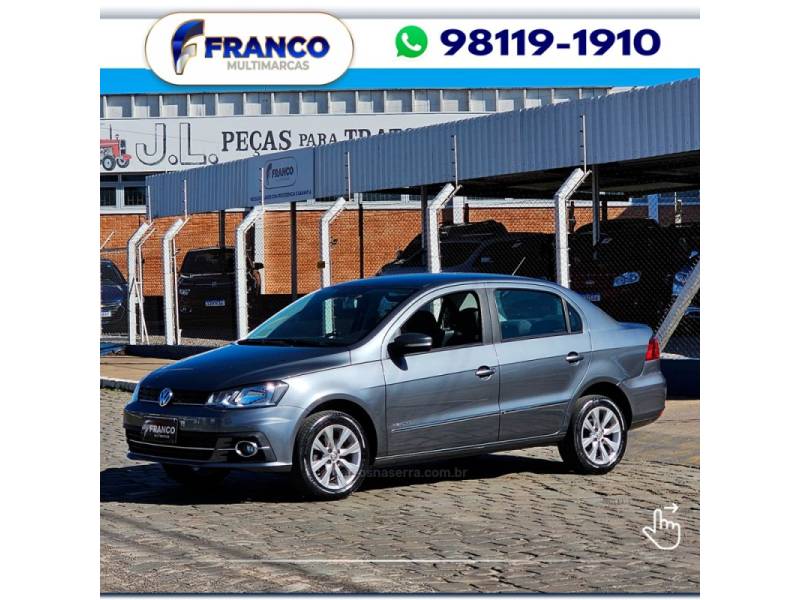 VOLKSWAGEN - VOYAGE - 2017/2017 - Cinza - Sob Consulta