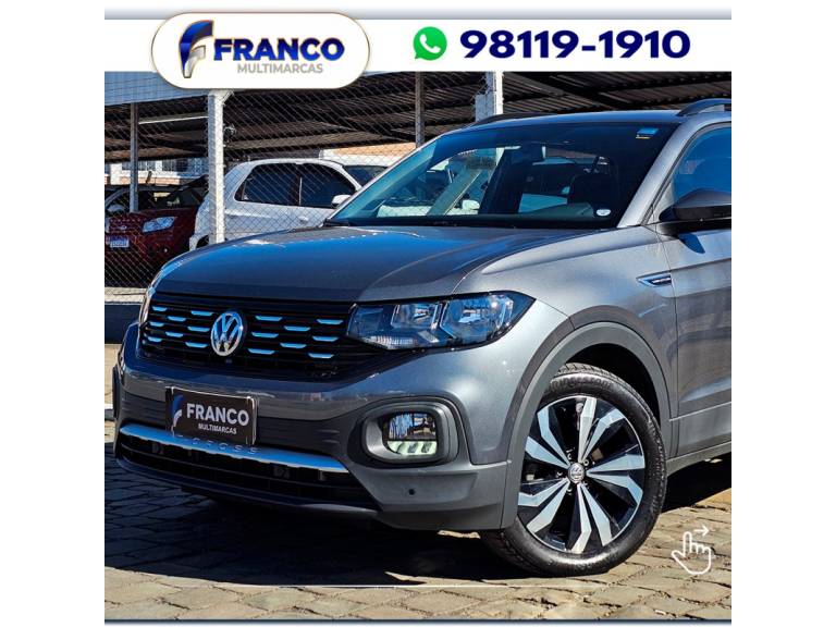VOLKSWAGEN - T-CROSS - 2020/2021 - Cinza - Sob Consulta
