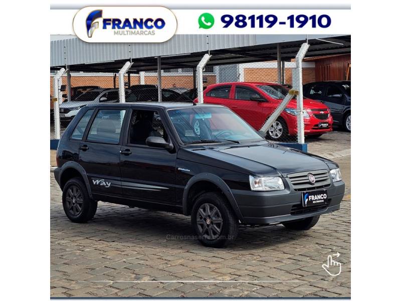 FIAT - UNO - 2010/2010 - Preta - Sob Consulta