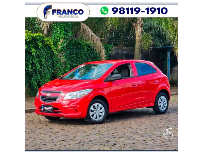 CHEVROLET - ONIX - 2014/2015 - Vermelha - Sob Consulta