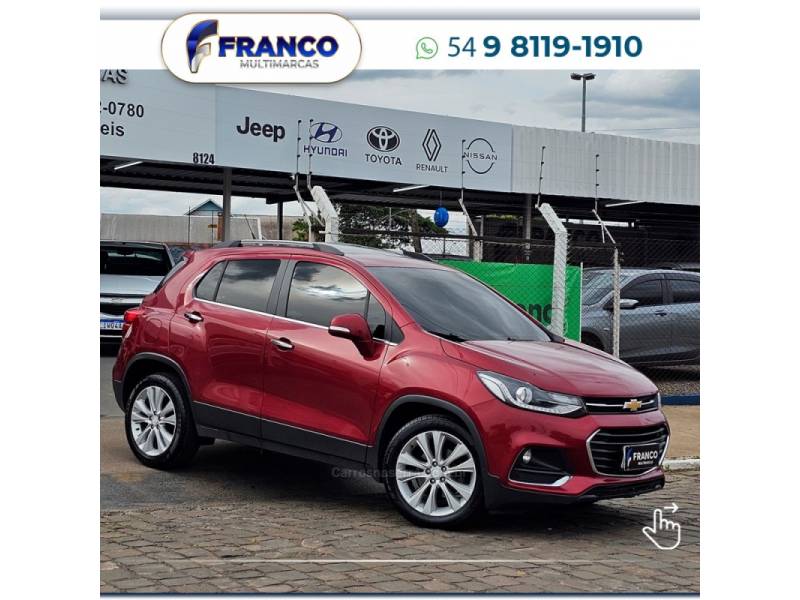 CHEVROLET - TRACKER - 2018/2018 - Vermelha - Sob Consulta