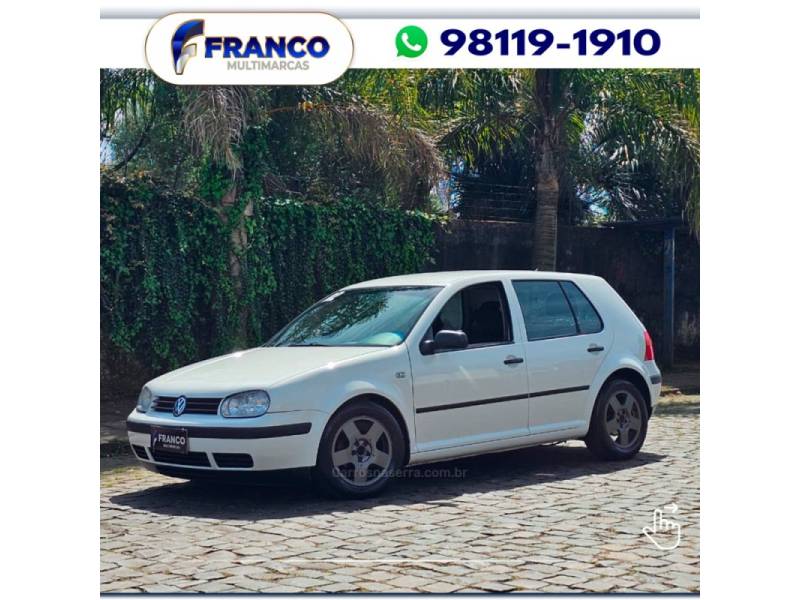 VOLKSWAGEN - GOLF - 2001/2002 - Branca - Sob Consulta