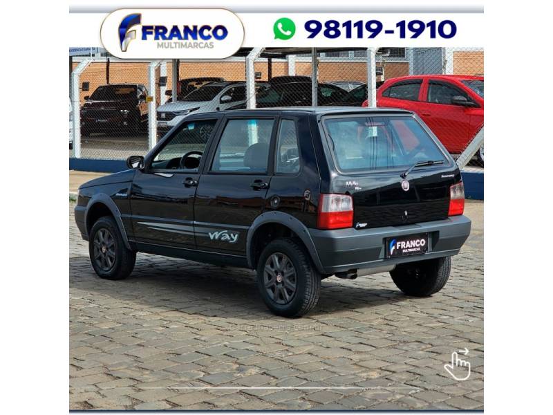 FIAT - UNO - 2010/2010 - Preta - Sob Consulta