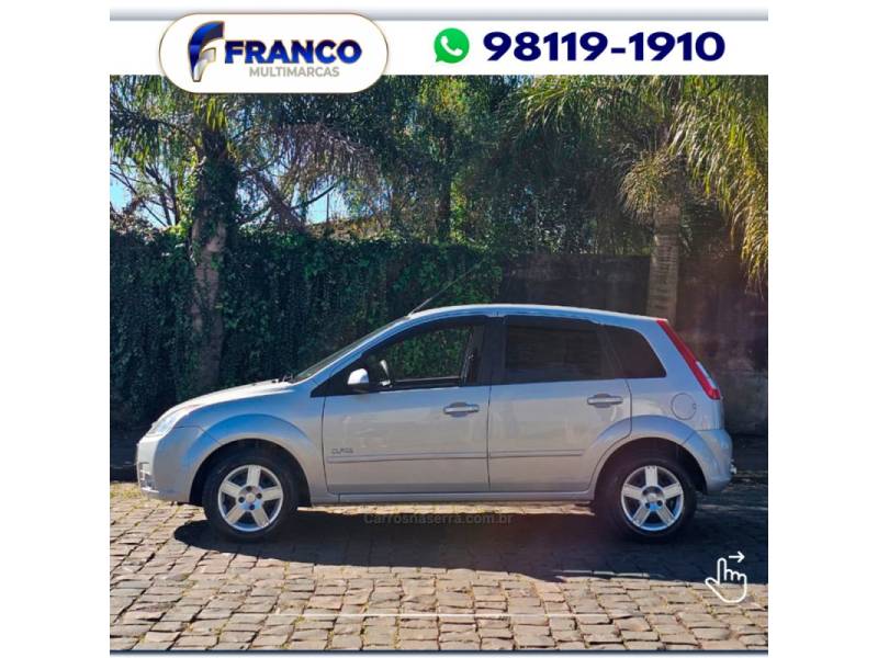 FORD - FIESTA - 2009/2010 - Prata - Sob Consulta
