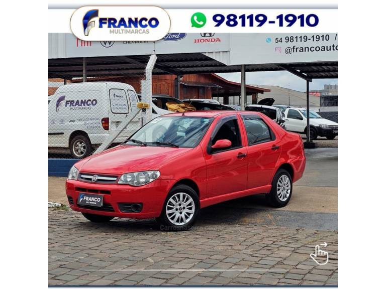 FIAT - SIENA - 2011/2012 - Vermelha - Sob Consulta