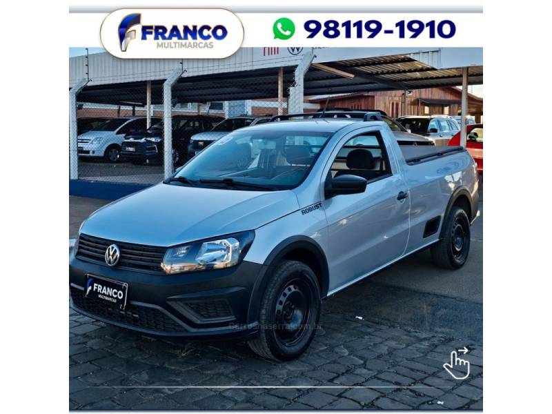 VOLKSWAGEN - SAVEIRO - 2019/2019 - Prata - Sob Consulta