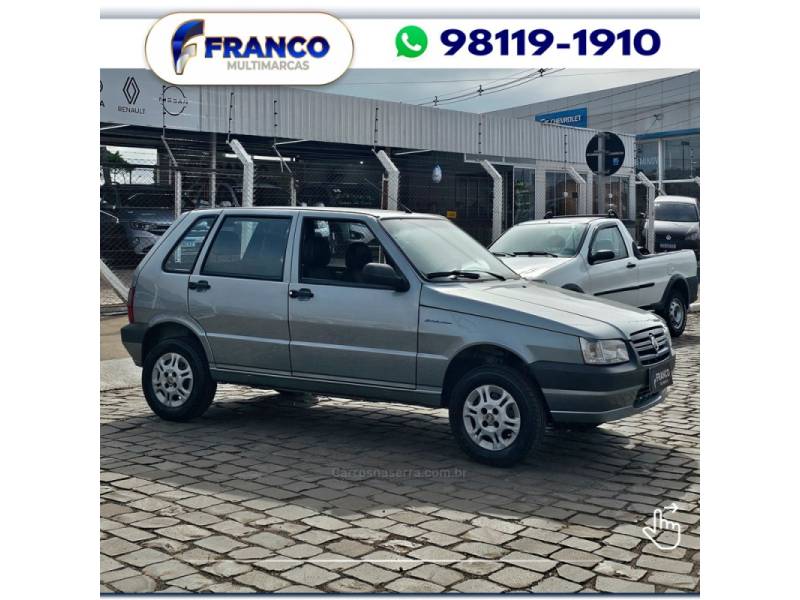 FIAT - UNO - 2013/2013 - Prata - Sob Consulta