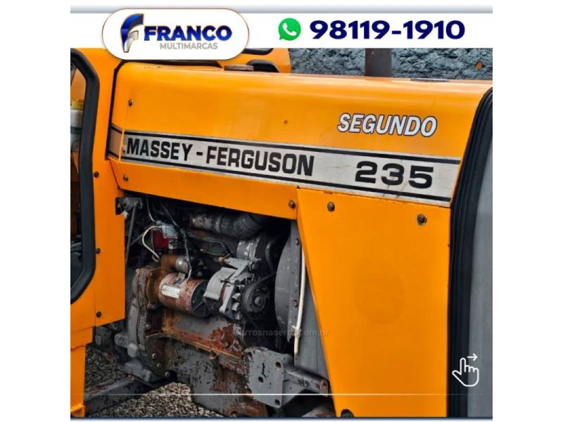 MASSEY FERGUSON - TRATOR 235 - 1989/1989 - Amarela - R$ 49.900,00
