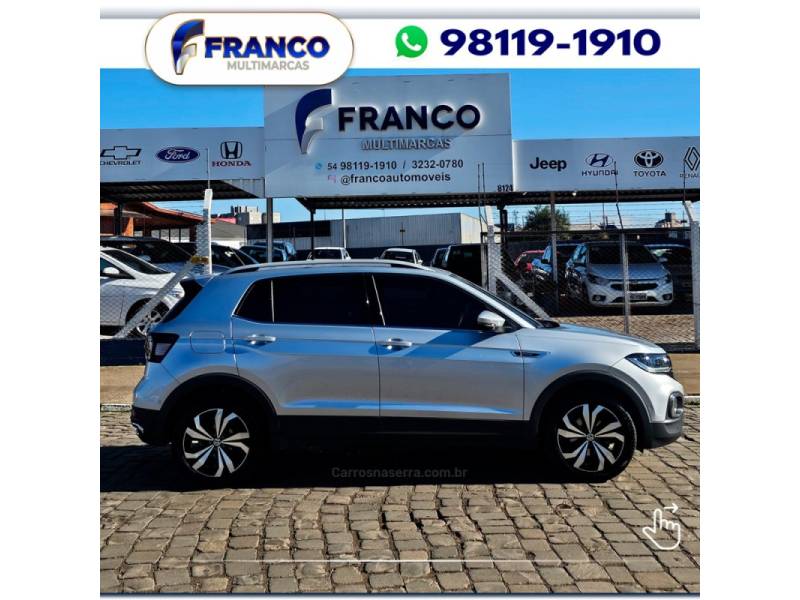 VOLKSWAGEN - T-CROSS - 2023/2023 - Prata - Sob Consulta