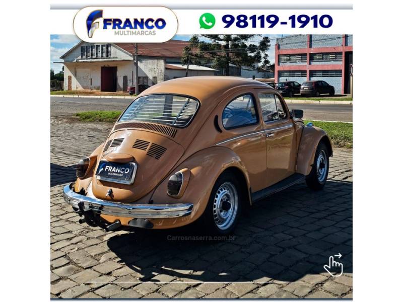 VOLKSWAGEN - FUSCA - 1976/1976 - Bege - Sob Consulta