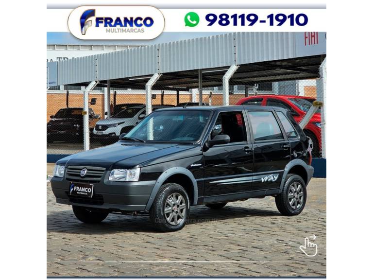 FIAT - UNO - 2010/2010 - Preta - Sob Consulta