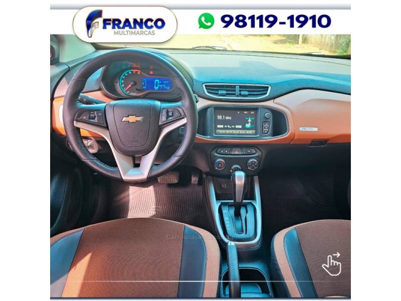 CHEVROLET - ONIX - 2017/2018 - Prata - Sob Consulta