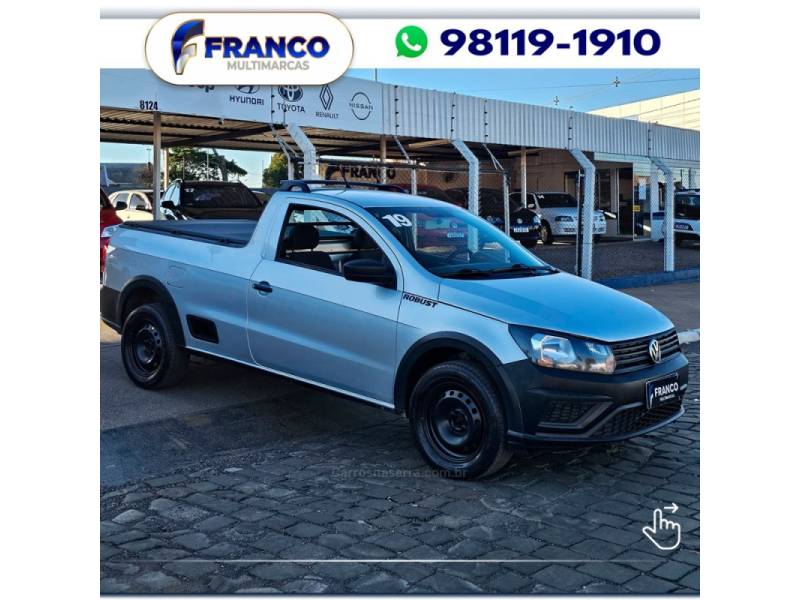 VOLKSWAGEN - SAVEIRO - 2019/2019 - Prata - Sob Consulta