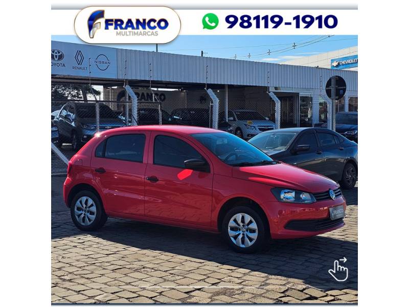 VOLKSWAGEN - GOL - 2015/2016 - Vermelha - Sob Consulta