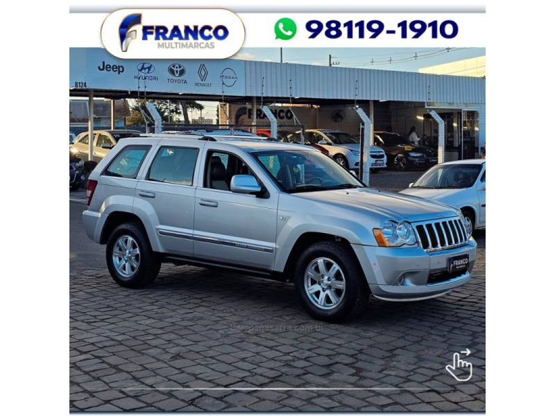 JEEP - GRAND CHEROKEE - 2009/2009 - Prata - Sob Consulta