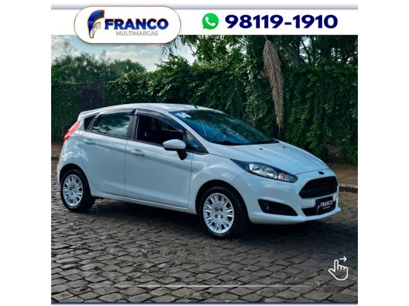 FORD - FIESTA - 2013/2014 - Branca - Sob Consulta