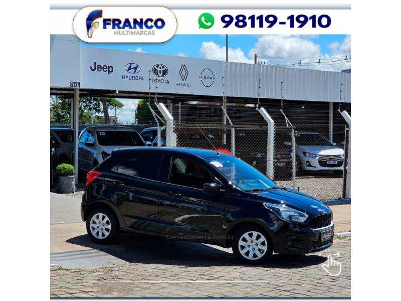 FORD - KA - 2017/2018 - Preta - Sob Consulta