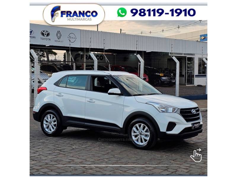 HYUNDAI - CRETA - 2020/2021 - Branca - Sob Consulta