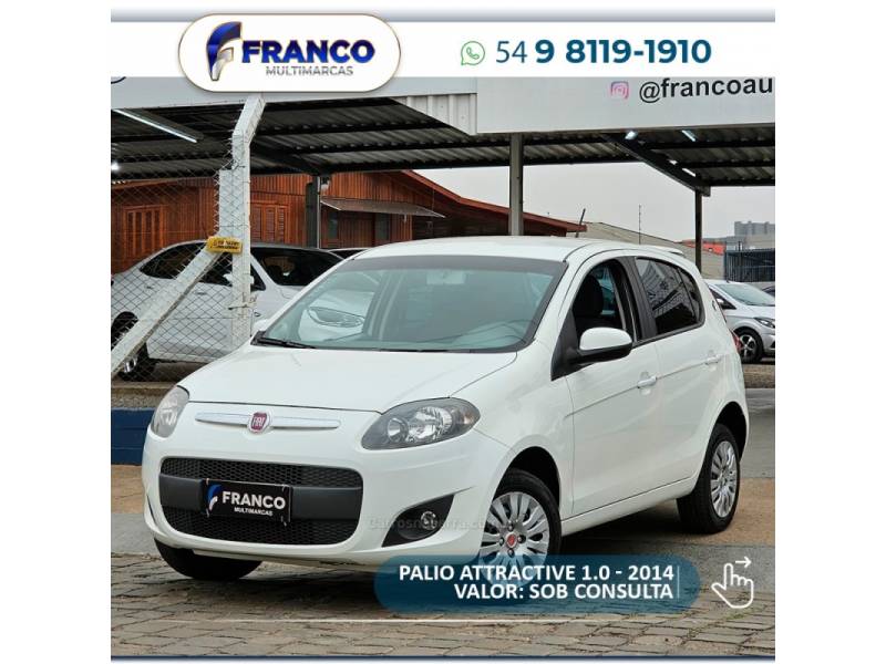 FIAT - PALIO - 2013/2014 - Branca - Sob Consulta