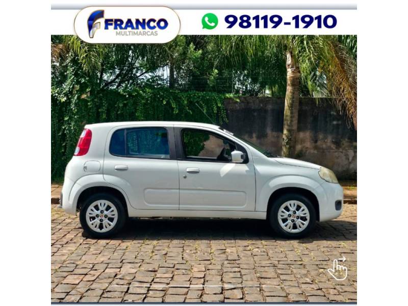 FIAT - UNO - 2012/2013 - Branca - Sob Consulta