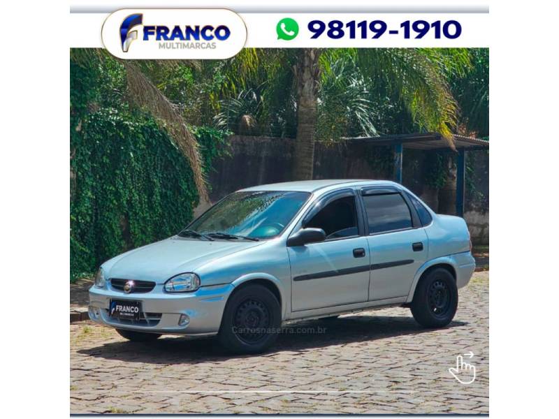 CHEVROLET - CLASSIC - 2008/2008 - Prata - Sob Consulta