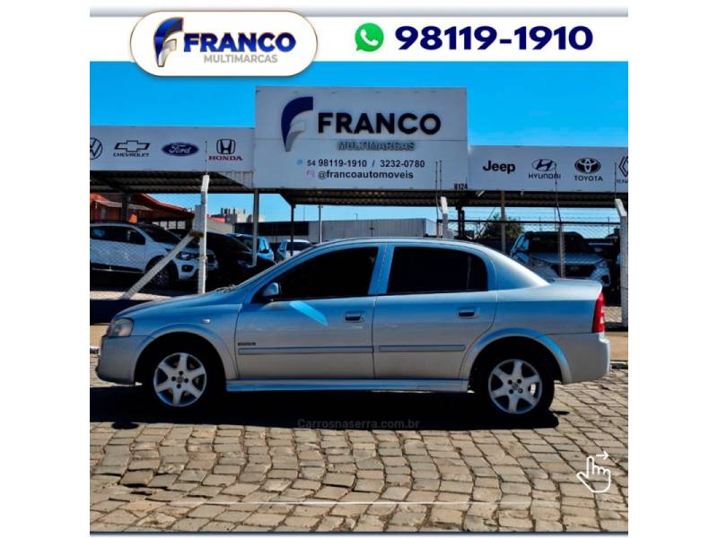 CHEVROLET - ASTRA - 2008/2009 - Prata - Sob Consulta