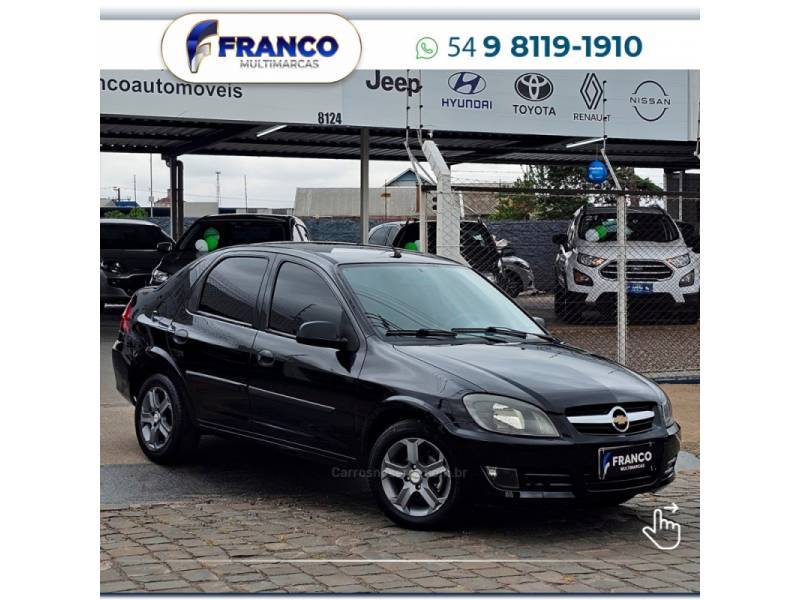 CHEVROLET - PRISMA - 2008/2009 - Preta - Sob Consulta