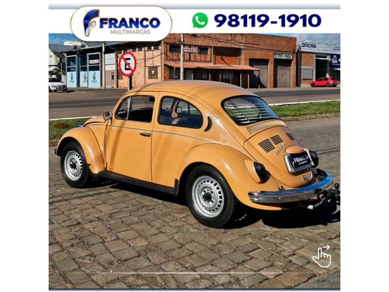VOLKSWAGEN - FUSCA - 1976/1976 - Bege - Sob Consulta