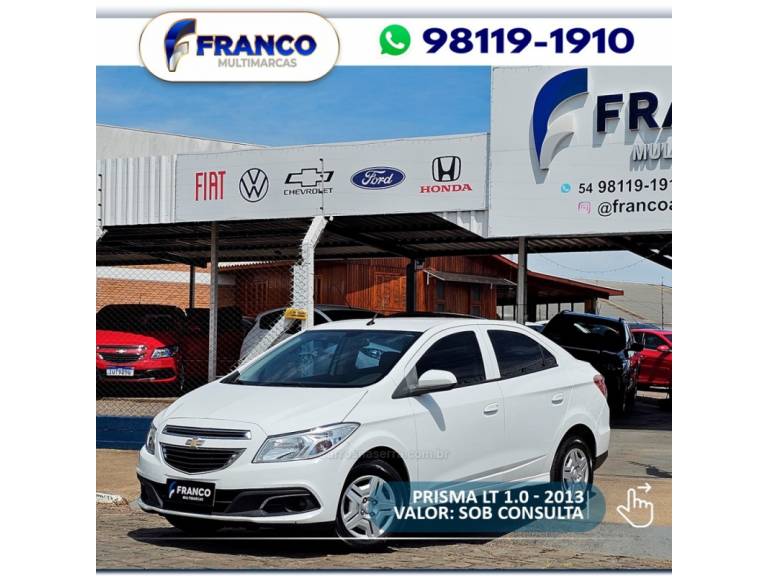 CHEVROLET - PRISMA - 2013/2013 - Branca - Sob Consulta