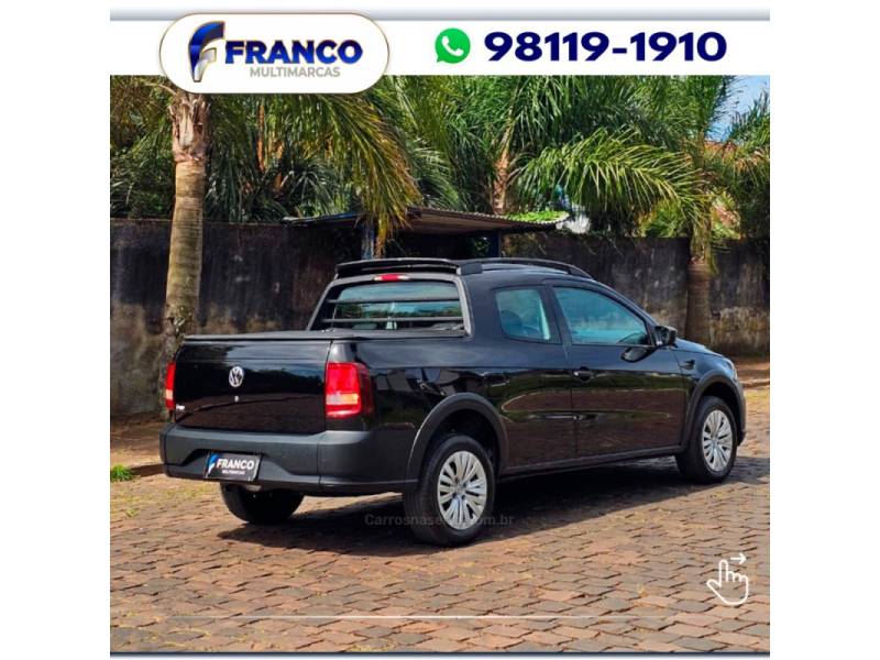 VOLKSWAGEN - SAVEIRO - 2019/2020 - Preta - Sob Consulta