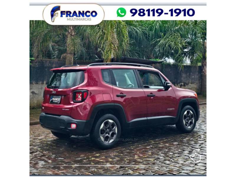 JEEP - RENEGADE - 2016/2017 - Vermelha - Sob Consulta