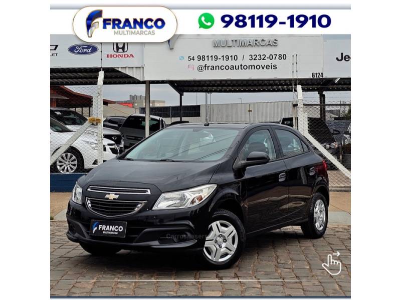CHEVROLET - ONIX - 2014/2014 - Preta - Sob Consulta