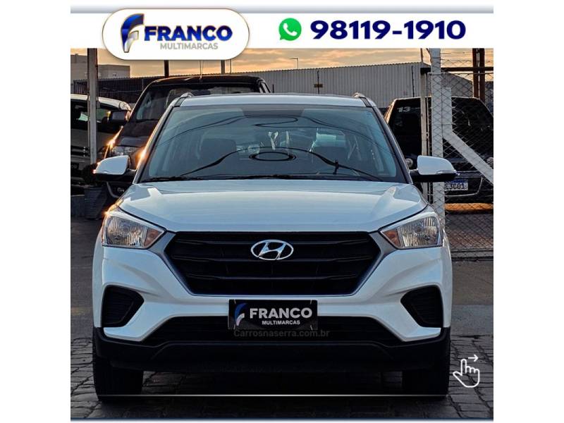 HYUNDAI - CRETA - 2020/2021 - Branca - Sob Consulta