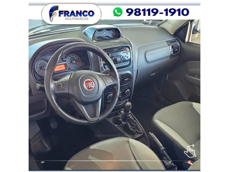 FIAT - STRADA - 2014/2015 - Prata - Sob Consulta