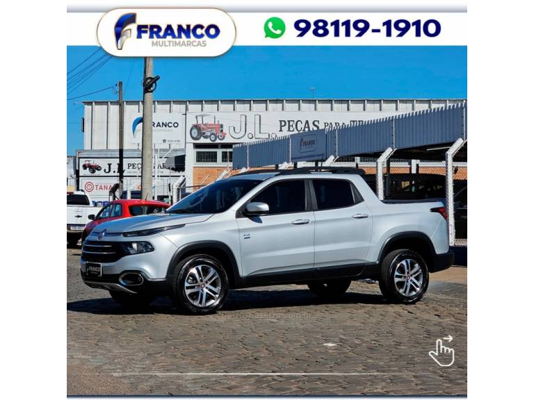 FIAT - TORO - 2016/2017 - Prata - Sob Consulta