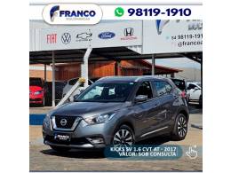 NISSAN - KICKS - 2016/2017 - Cinza - Sob Consulta