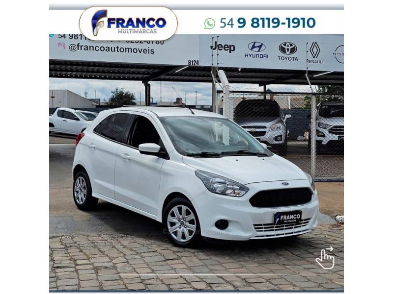 FORD - KA - 2015/2015 - Branca - Sob Consulta