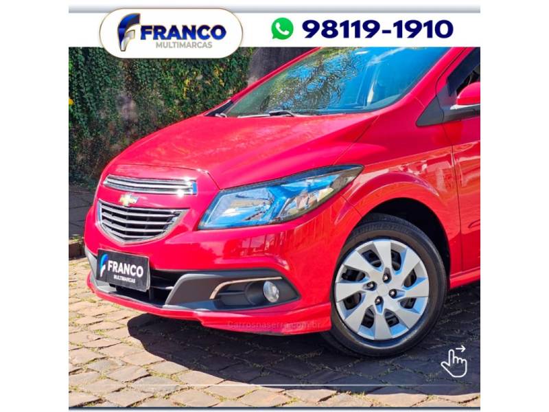 CHEVROLET - ONIX - 2014/2015 - Vermelha - Sob Consulta