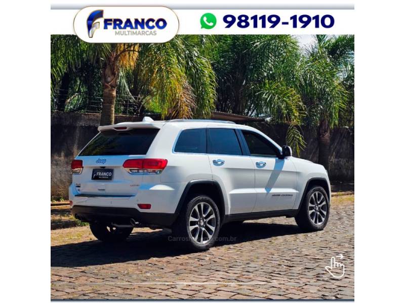 JEEP - GRAND CHEROKEE - 2018/2018 - Branca - Sob Consulta
