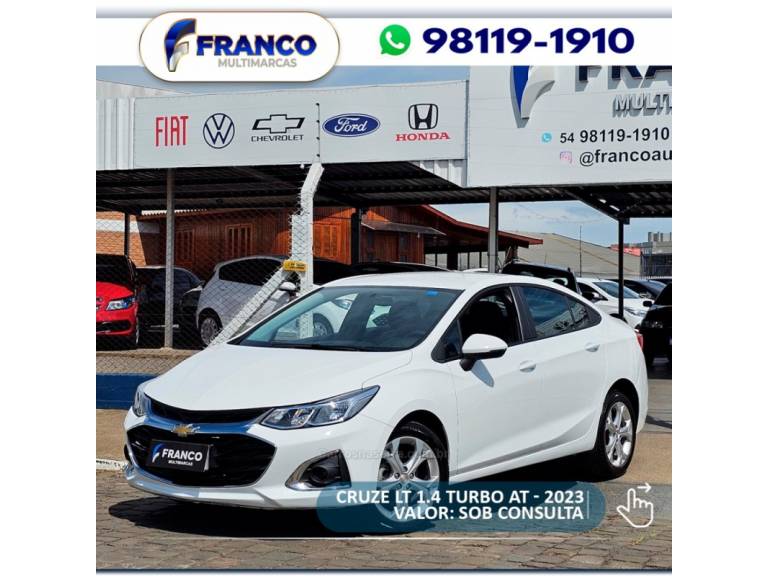 CHEVROLET - CRUZE - 2022/2023 - Branca - Sob Consulta