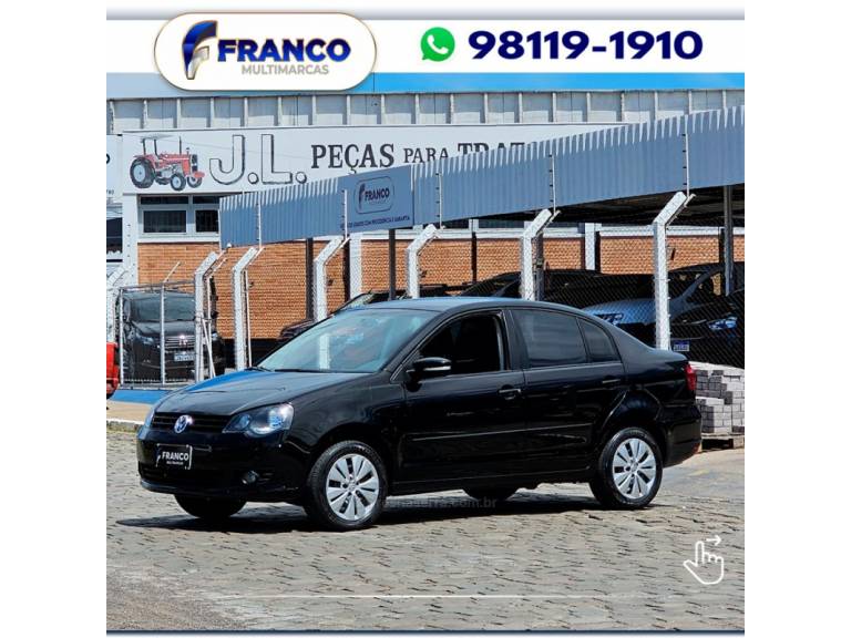 VOLKSWAGEN - POLO SEDAN - 2014/2014 - Preta - Sob Consulta