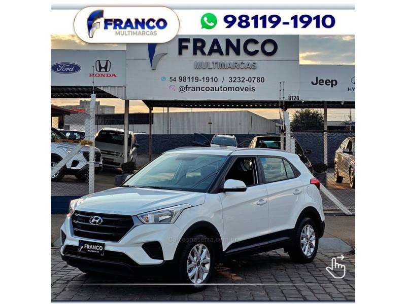 HYUNDAI - CRETA - 2020/2021 - Branca - Sob Consulta