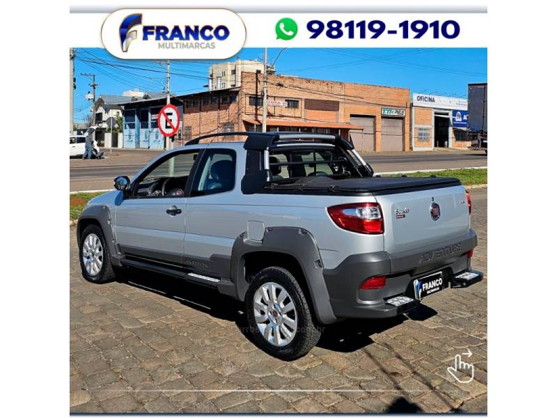 FIAT - STRADA - 2014/2015 - Prata - Sob Consulta