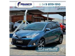 TOYOTA - YARIS - 2019/2019 - Azul - Sob Consulta