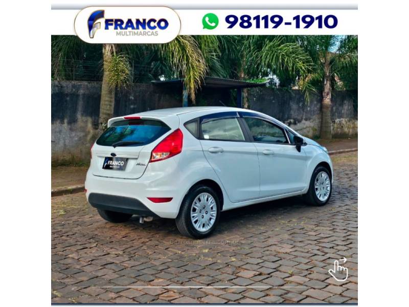 FORD - FIESTA - 2013/2014 - Branca - Sob Consulta