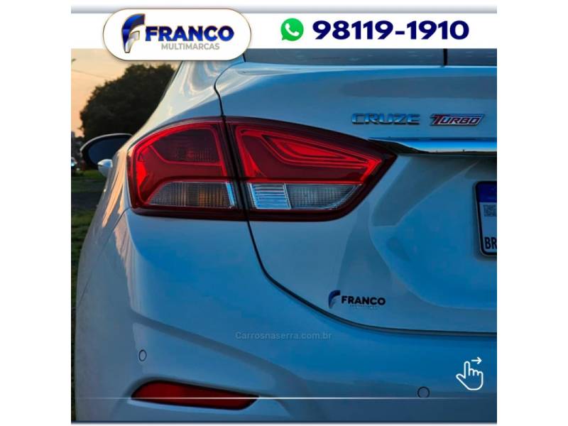 CHEVROLET - CRUZE - 2022/2022 - Branca - Sob Consulta