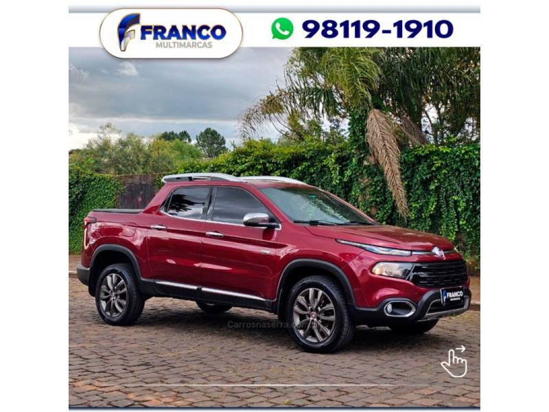 FIAT - TORO - 2021/2021 - Vermelha - Sob Consulta