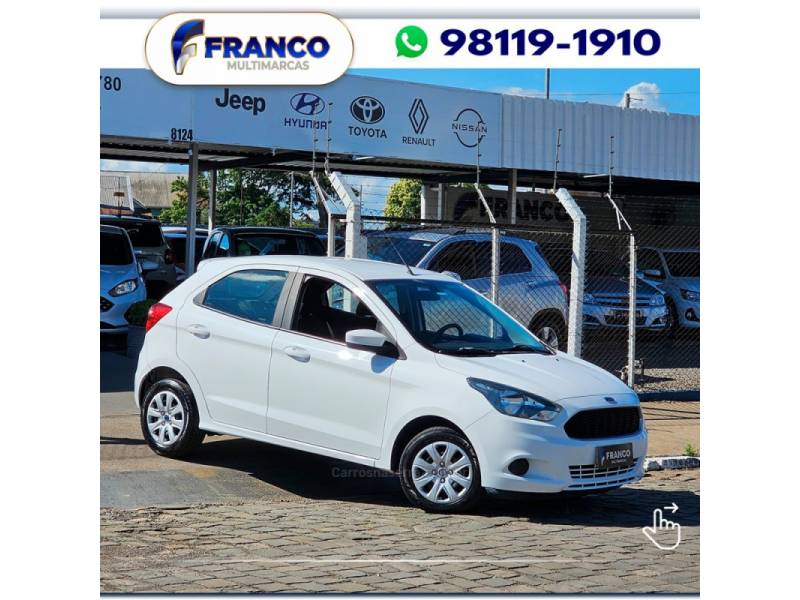 FORD - KA - 2016/2017 - Branca - Sob Consulta