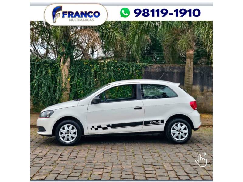 VOLKSWAGEN - GOL - 2014/2015 - Branca - Sob Consulta
